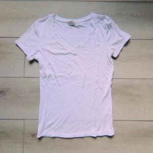 haley & june ribbed v neck